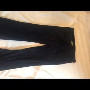 Juicy couture terry cloth track pants navy blue